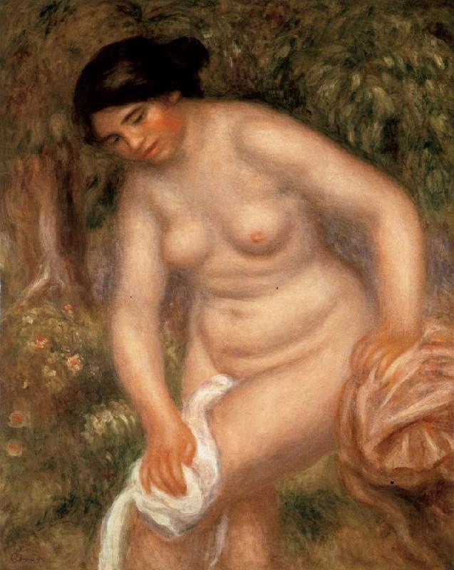 Pierre Renoir Bather Drying herself